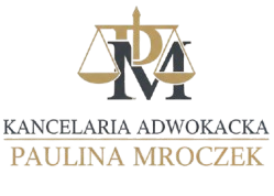 Logo Kancelarii Adwokackiej Paulina Mroczek w Warszawie – monogram PM